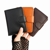 Premium Genuine Leather Card Holder Wallet | Slim RFID Wallet