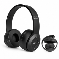 P47 Foldable Wireless Bluetooth Headphones