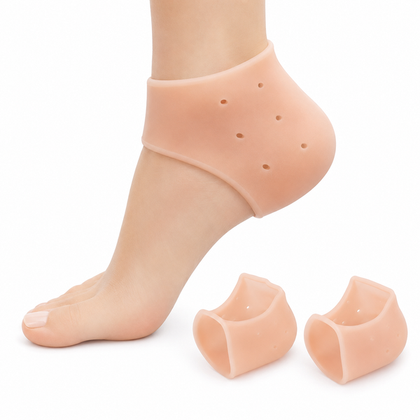 Soft Silicone Heel Protectors – Pair of 2