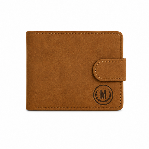 Premium Men's Wallet – Brown