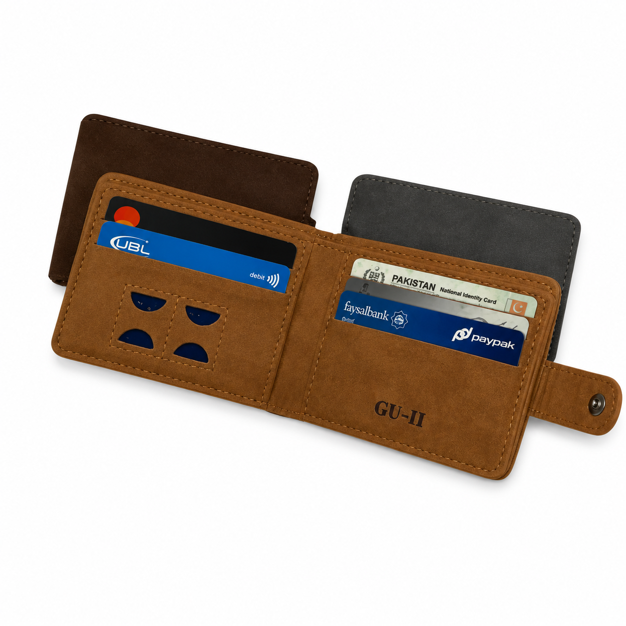 Premium Men's Wallet – Brown
