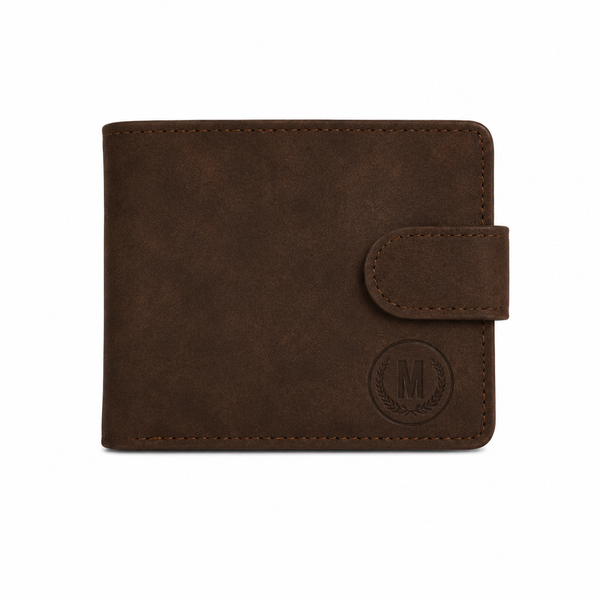 Premium Men's Wallet – Brown