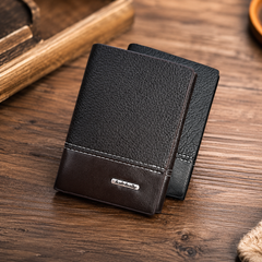 Premium Genuine Leather Trifold Wallet