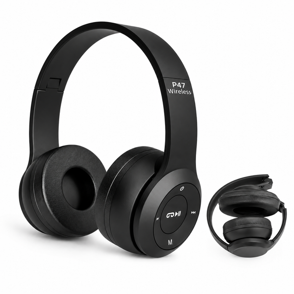 P47 Foldable Wireless Bluetooth Headphones